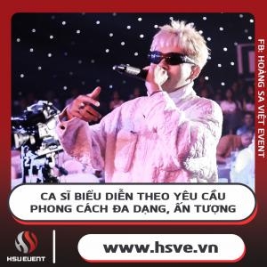 Ca Sĩ Biểu Diễn Theo Yêu Cầu Phong Cách Đa Dạng, Ấn Tượng