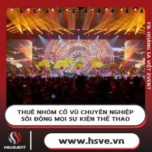 Dịch Vụ Cho Thuê Nhóm Cổ Vũ Chuyên Nghiệp Cho Sự Kiện Thể Thao