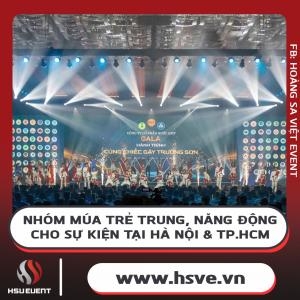 河内和胡志明市年轻活力舞蹈团出租