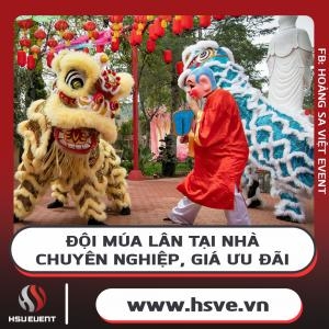 Đội Múa Lân Tại Nhà - Chuyên Nghiệp, Giá Ưu Đãi