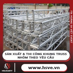 Sản Xuất & Lắp Đặt Khung Truss Nhôm Di Động