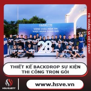 Thiết Kế - Thi Công Backdrop Sự Kiện