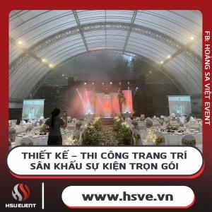 Thiết Kế - Thi Công Trang Trí Sân Khấu Sự Kiện Ấn Tượng - Trọn Gói - Giá Tốt Nhất