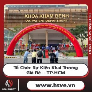 Tổ Chức Sự Kiện Khai Trương Giá Rẻ – Tp.hcm