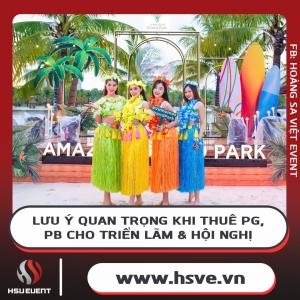 Lưu Ý Quan Trọng Khi Thuê Pg, Pb Cho Triển Lãm & Hội Nghị