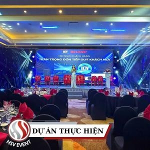 Cung Cấp Màn Hình Led Và Ánh Sáng Hội Nghị Khách Hàng Iot Corp & Sharp 2026