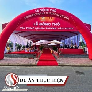 Cung Cấp Âm Thanh Ánh Sáng Lễ Động Thổ Quảng Trường Hậu Nghĩa