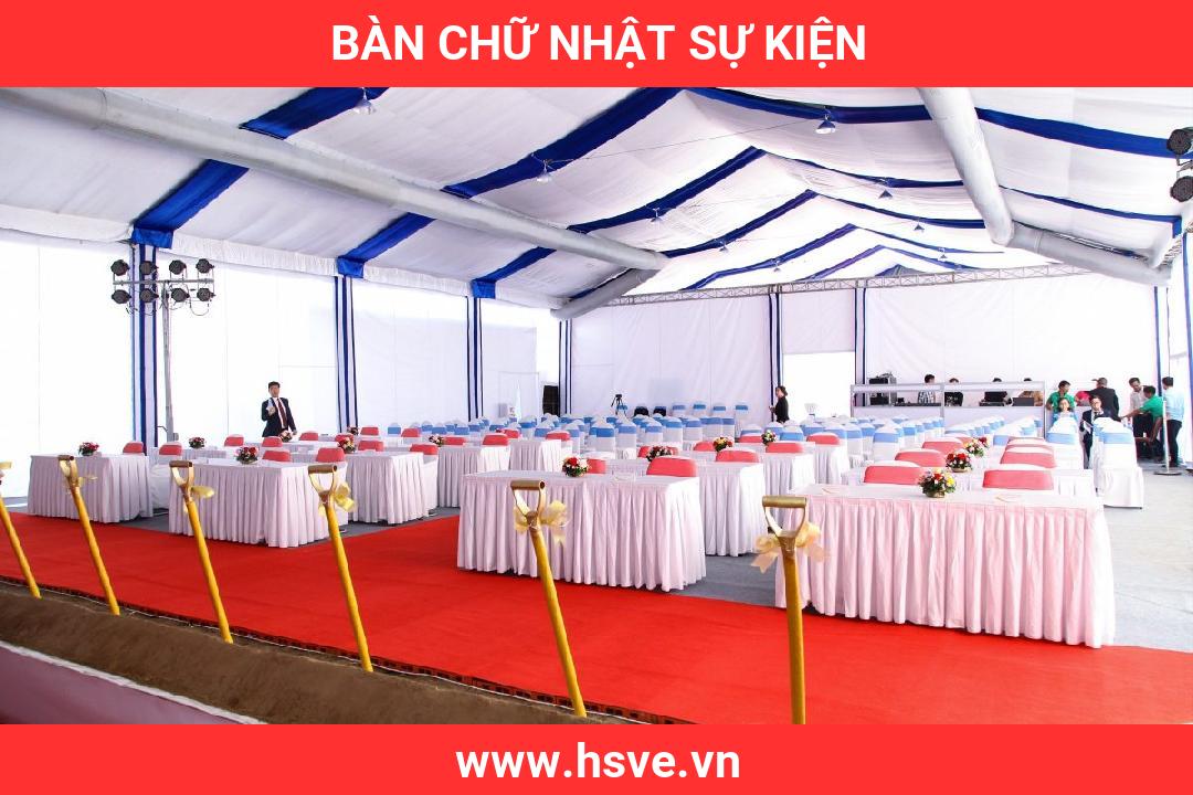 Bàn Chữ Nhật Sự Kiện Bàn Chữ Nhật Sự Kiện