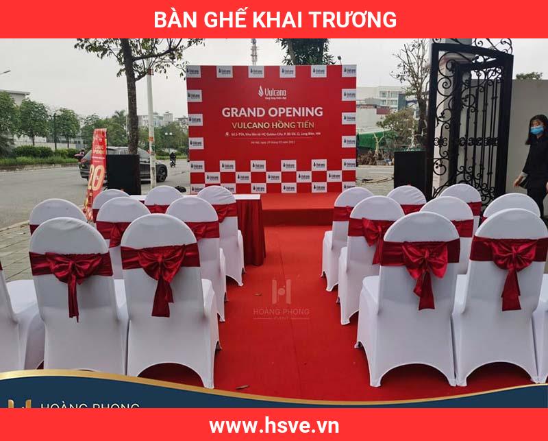 Bàn ghế khai trương Bàn ghế khai trương