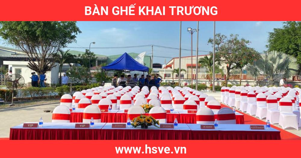 Bàn ghế khai trương Bàn ghế khai trương
