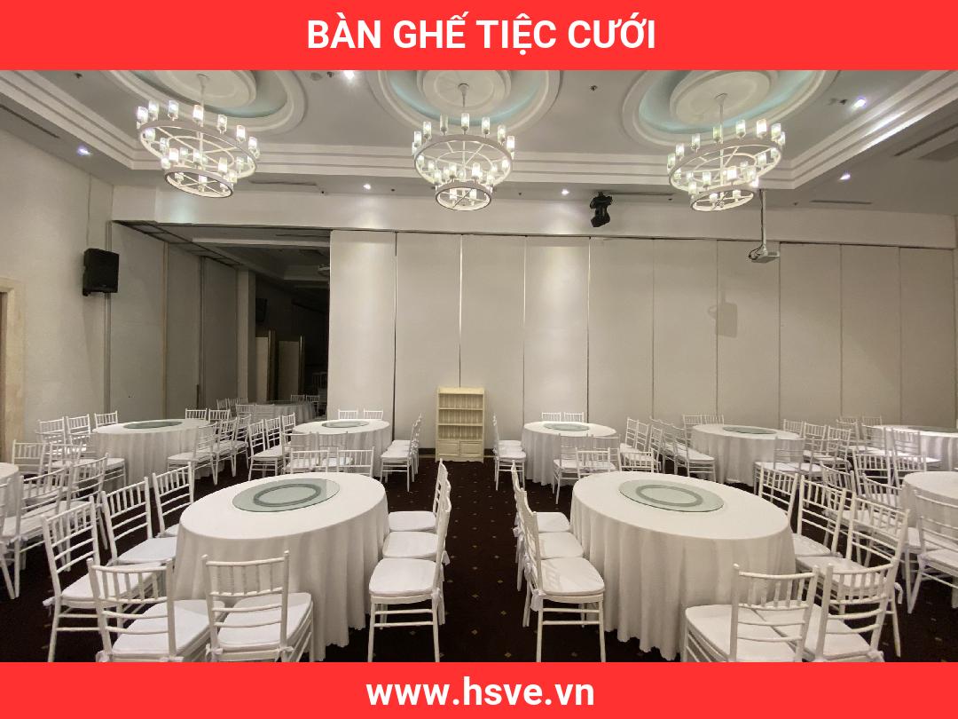 Bàn ghế tiệc cưới Bàn ghế tiệc cưới