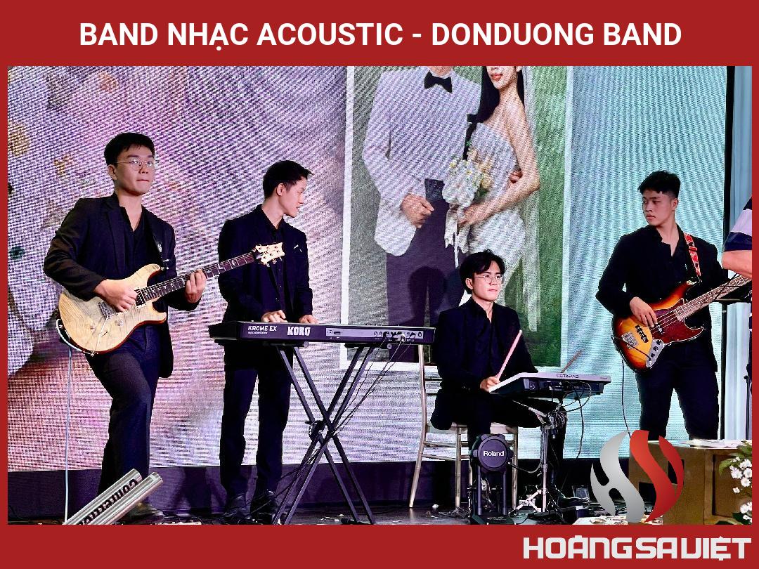 Band Nhạc Acoustic - DonDuong Band Band Nhạc Acoustic - DonDuong Band