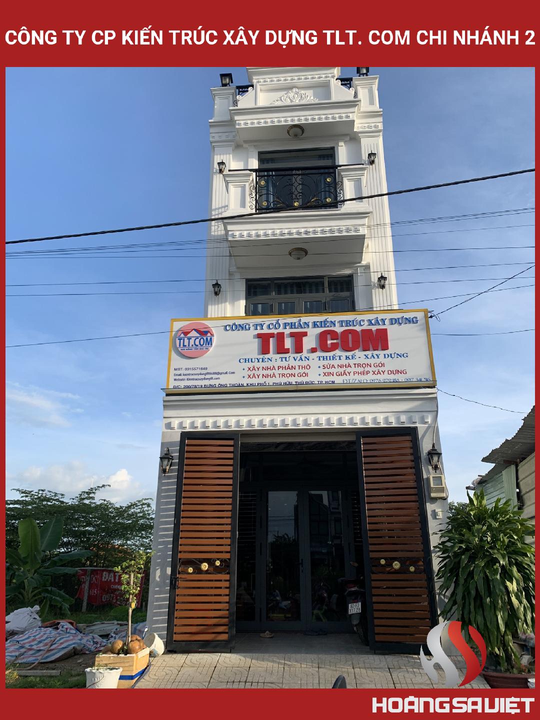 CÔNG TY CP KIẾN TRÚC XÂY DỰNG TLT. COM CHI NHÁNH 2 CÔNG TY CP KIẾN TRÚC XÂY DỰNG TLT. COM CHI NHÁNH 2