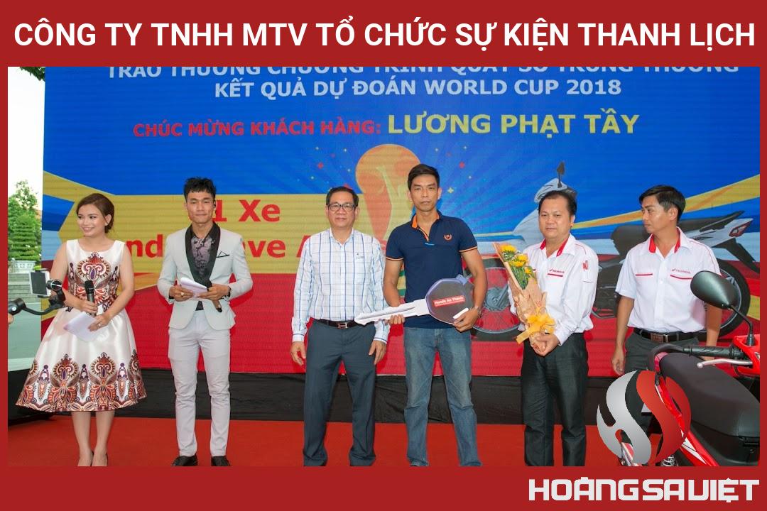 CÔNG TY TNHH MTV TỔ CHỨC SỰ KIỆN THANH LỊCH CÔNG TY TNHH MTV TỔ CHỨC SỰ KIỆN THANH LỊCH