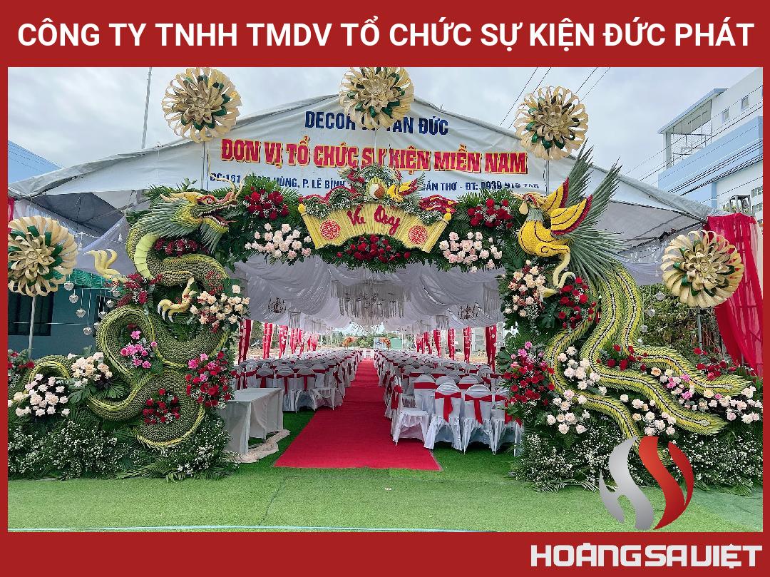 CÔNG TY TNHH TMDV TỔ CHỨC SỰ KIỆN ĐỨC PHÁT CÔNG TY TNHH TMDV TỔ CHỨC SỰ KIỆN ĐỨC PHÁT