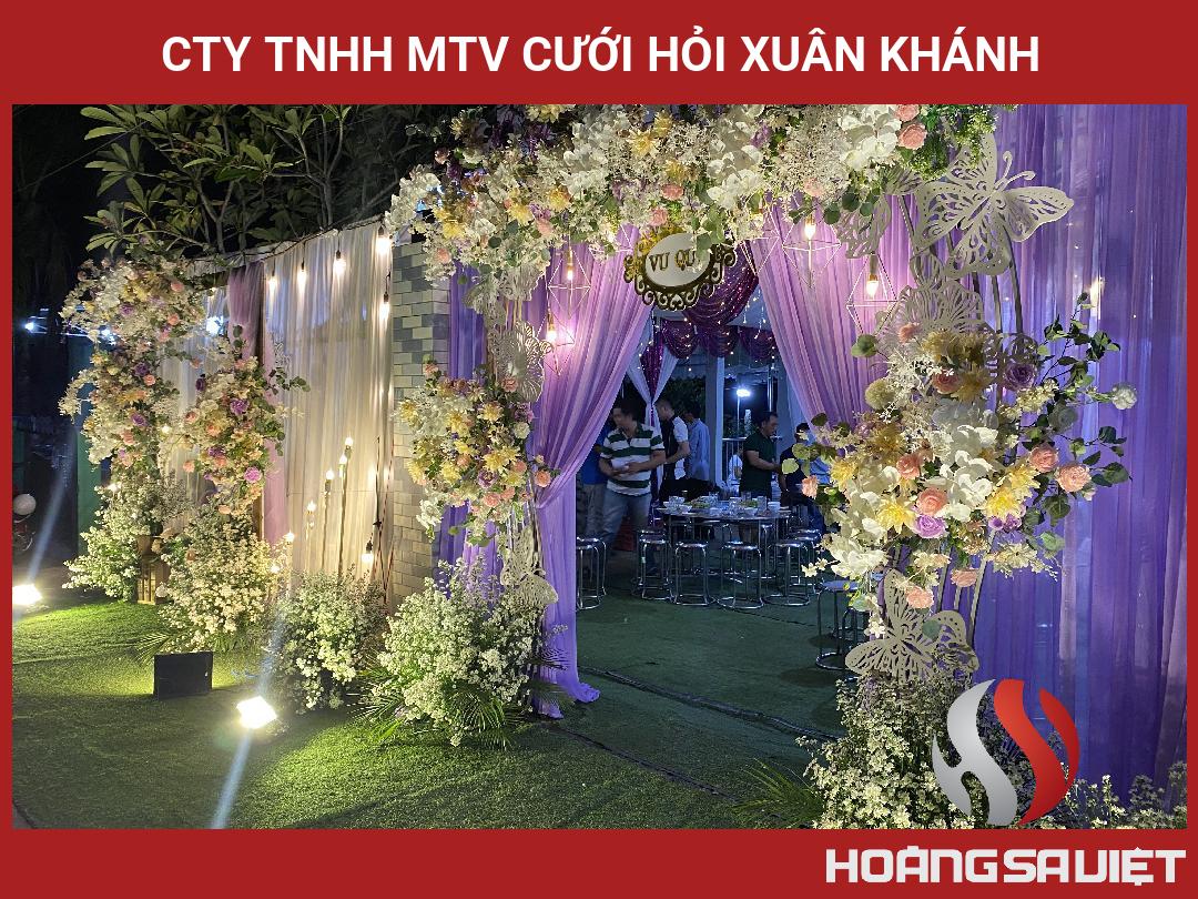 CTY TNHH MTV CƯỚI HỎI XUÂN KHÁNH CTY TNHH MTV CƯỚI HỎI XUÂN KHÁNH