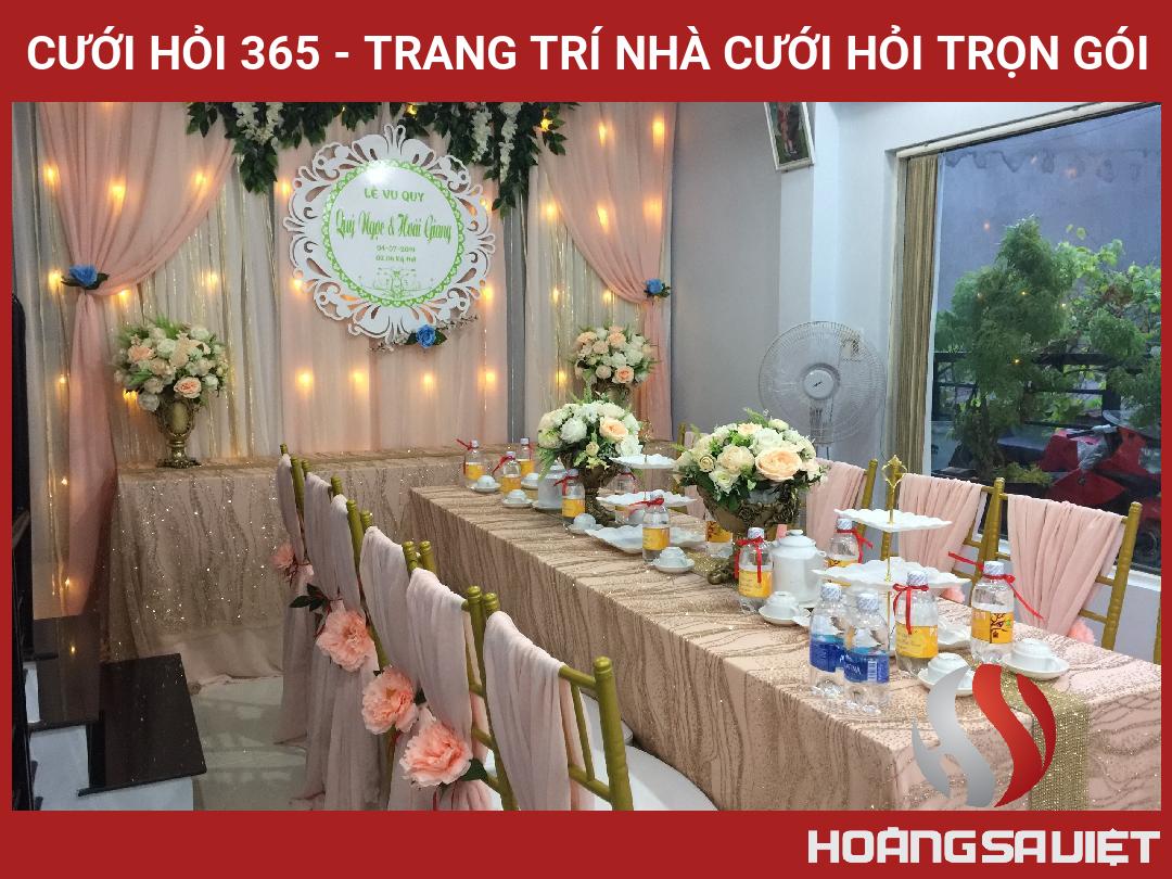 CƯỚI HỎI 365 - TRANG TRÍ NHÀ CƯỚI HỎI TRỌN GÓI CƯỚI HỎI 365 - TRANG TRÍ NHÀ CƯỚI HỎI TRỌN GÓI