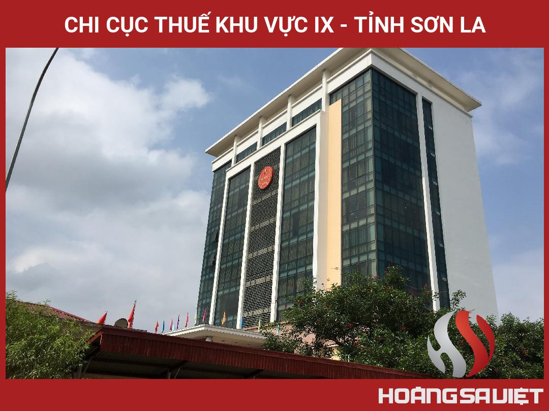 Chi Cục Thuế Khu Vực IX - Tỉnh Sơn La Chi Cục Thuế Khu Vực IX - Tỉnh Sơn La