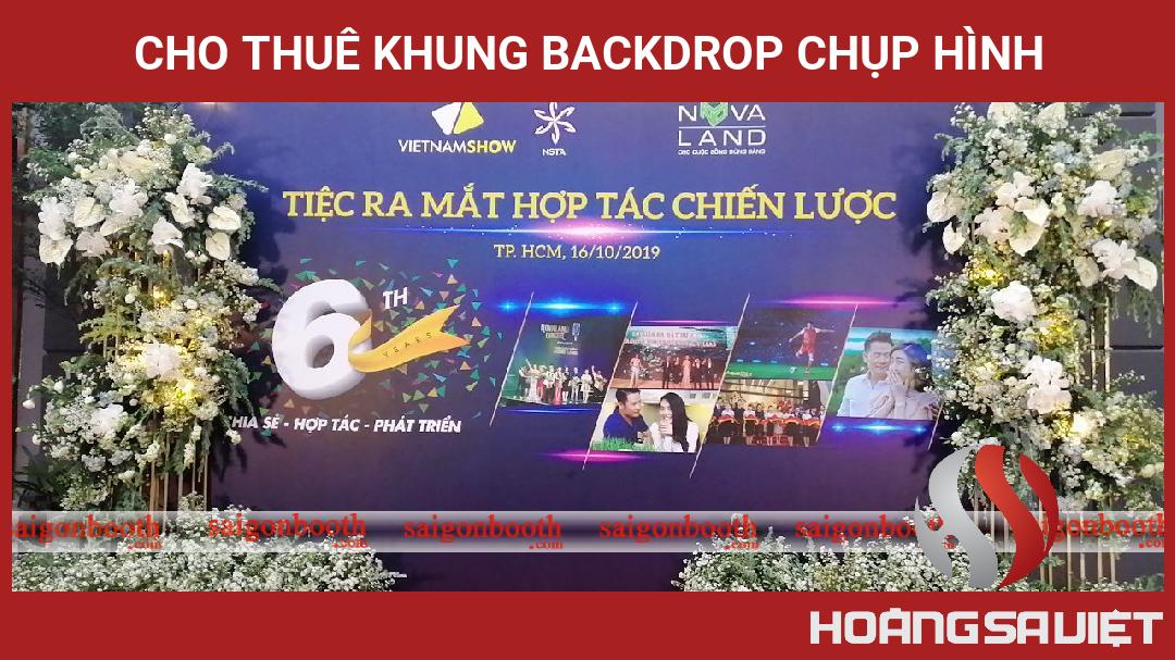 Cho Thuê Khung Backdrop Chụp Hình Cho Thuê Khung Backdrop Chụp Hình