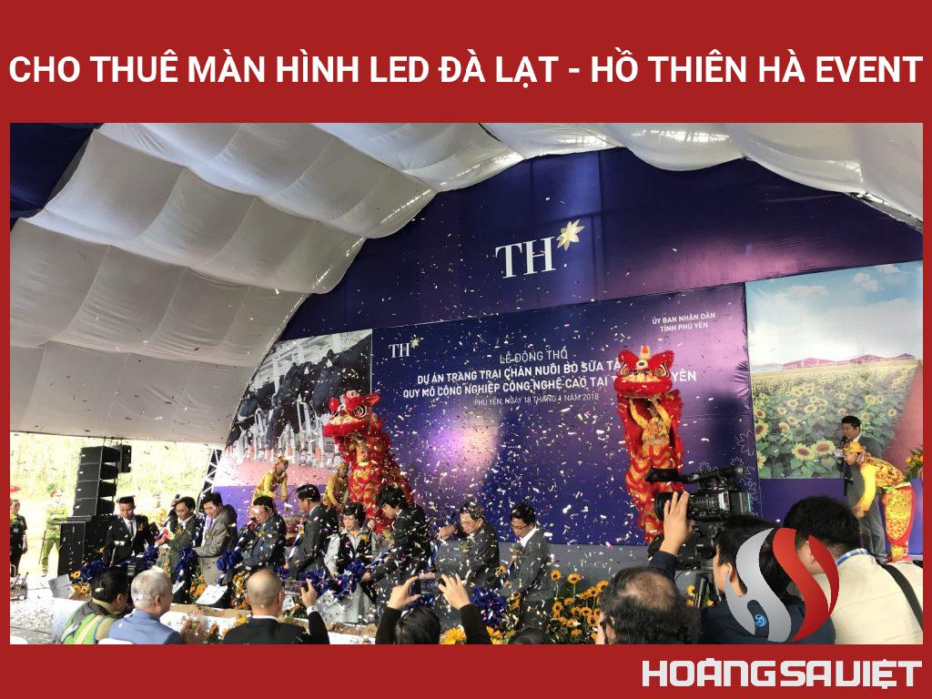 Cho Thuê Màn Hình Led Đà Lạt - Hồ Thiên Hà Event Cho Thuê Màn Hình Led Đà Lạt - Hồ Thiên Hà Event
