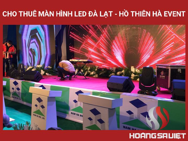 Cho Thuê Màn Hình Led Đà Lạt - Hồ Thiên Hà Event Cho Thuê Màn Hình Led Đà Lạt - Hồ Thiên Hà Event