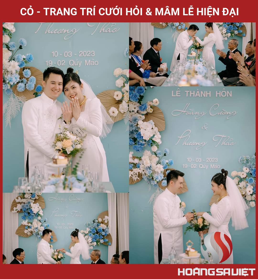 Cỏ - Trang Trí Cưới Hỏi & Mâm Lễ Hiện đại Cỏ - Trang Trí Cưới Hỏi & Mâm Lễ Hiện đại