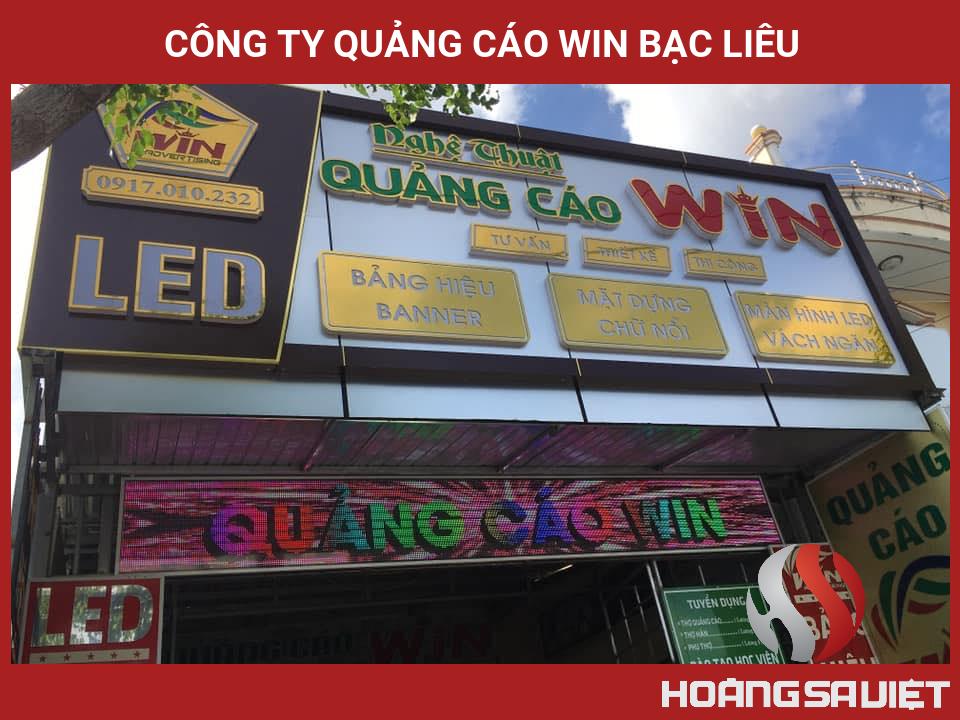 Công Ty Quảng Cáo Win Bạc Liêu Công Ty Quảng Cáo Win Bạc Liêu