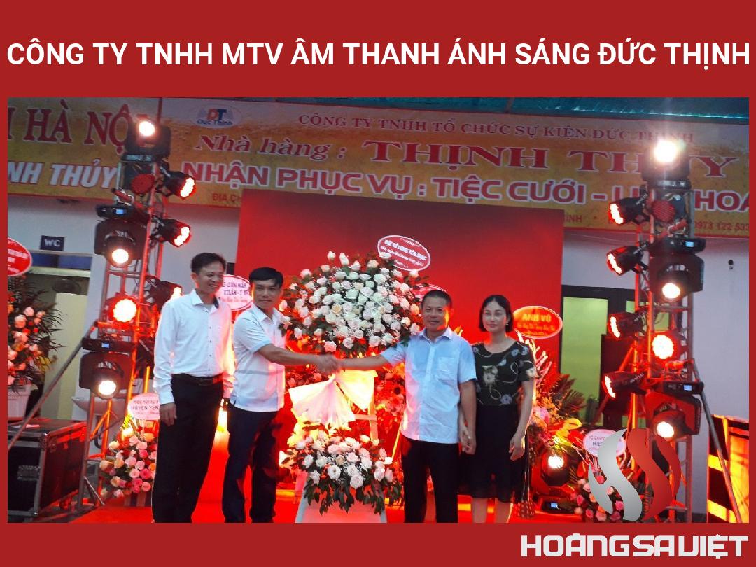 Công Ty TNHH MTV Âm Thanh Ánh Sáng Đức Thịnh Công Ty TNHH MTV Âm Thanh Ánh Sáng Đức Thịnh