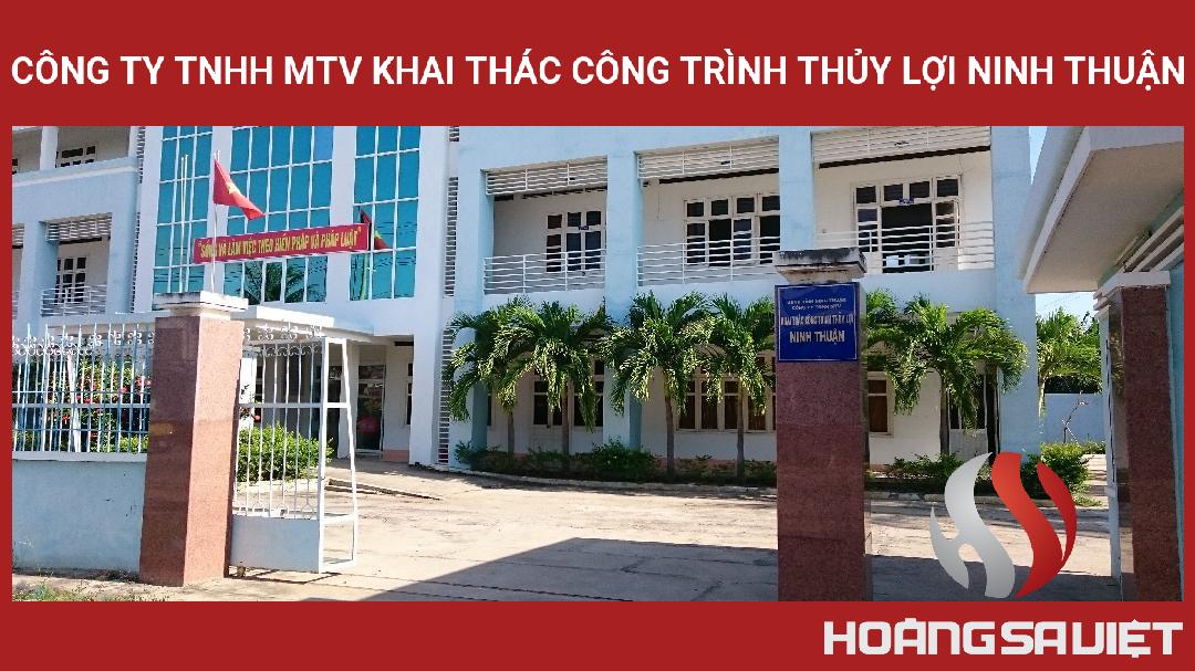 Công Ty TNHH MTV Khai Thác Công Trình Thủy Lợi Ninh Thuận Công Ty TNHH MTV Khai Thác Công Trình Thủy Lợi Ninh Thuận