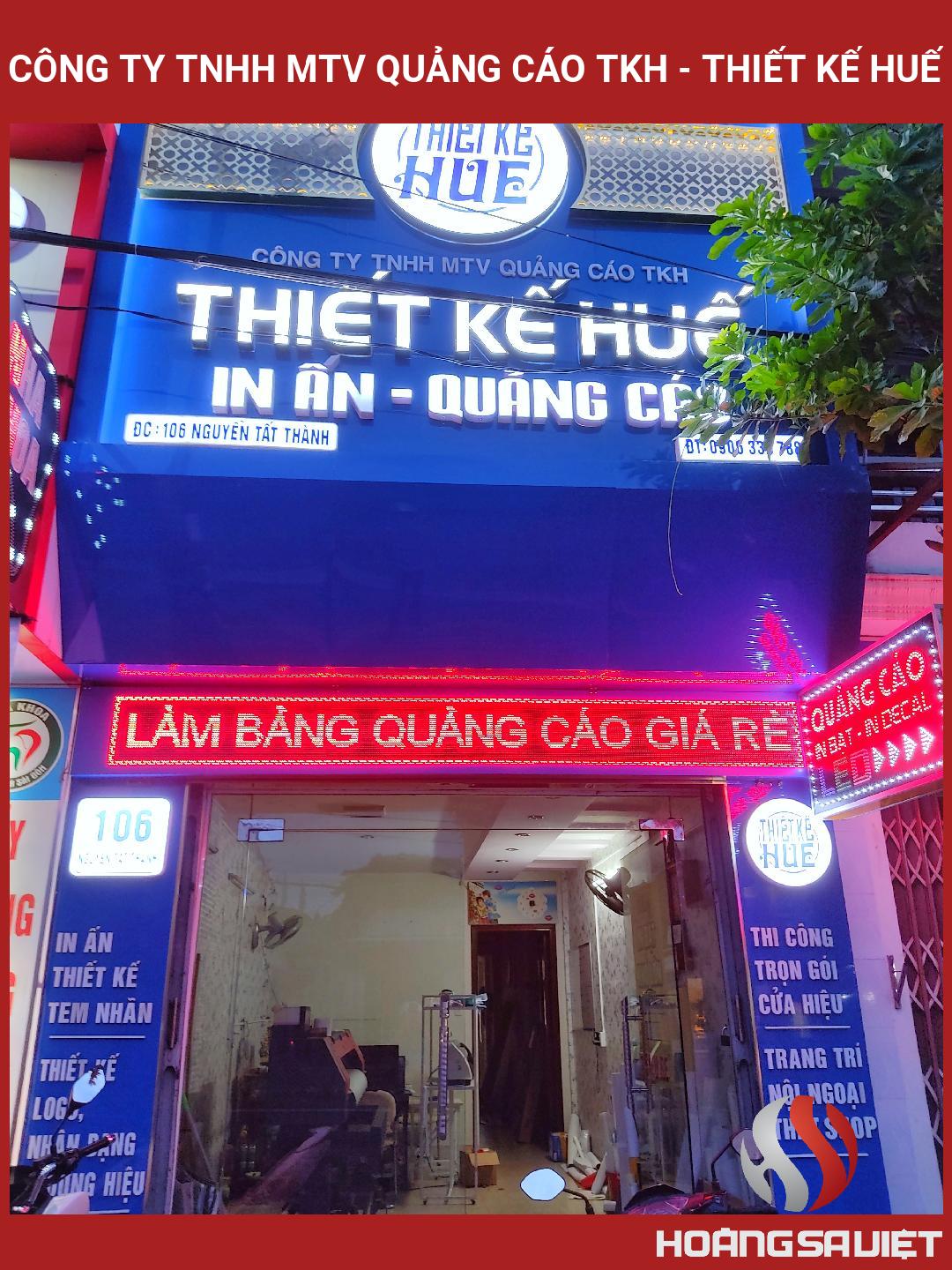 Công Ty TNHH MTV Quảng Cáo TKH - Thiết Kế Huế Công Ty TNHH MTV Quảng Cáo TKH - Thiết Kế Huế