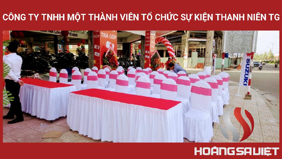 Công Ty TNHH Một Thành Viên Tổ Chức Sự Kiện Thanh Niên TG Công Ty TNHH Một Thành Viên Tổ Chức Sự Kiện Thanh Niên TG