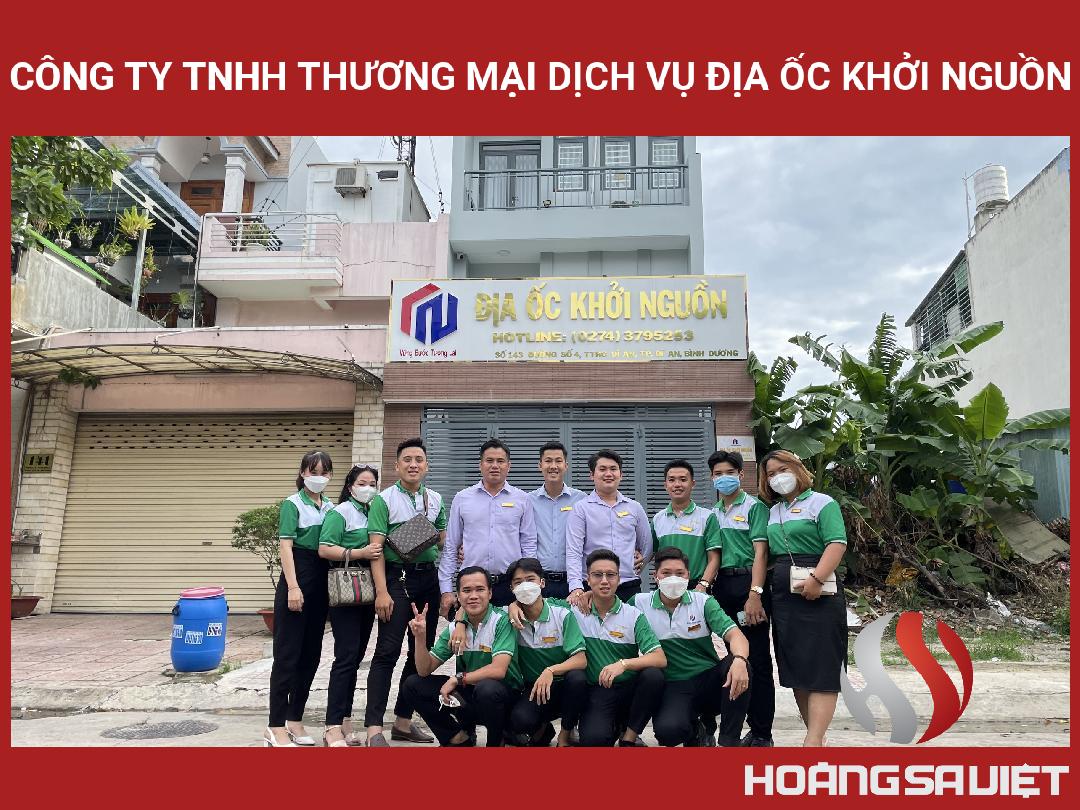 Công Ty TNHH Thương Mại Dịch Vụ Địa Ốc Khởi Nguồn Công Ty TNHH Thương Mại Dịch Vụ Địa Ốc Khởi Nguồn