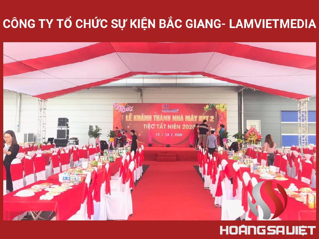 Công Ty Tổ Chức Sự Kiện Bắc Giang- Lamvietmedia Công Ty Tổ Chức Sự Kiện Bắc Giang- Lamvietmedia