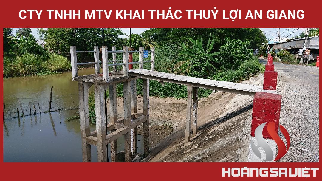 Cty TNHH MTV Khai Thác Thuỷ Lợi An Giang Cty TNHH MTV Khai Thác Thuỷ Lợi An Giang