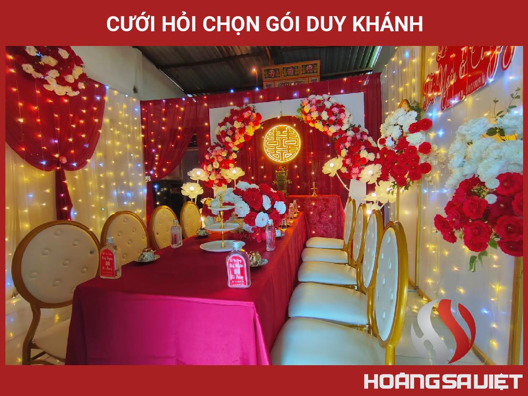 Cưới Hỏi Chọn Gói Duy Khánh Cưới Hỏi Chọn Gói Duy Khánh