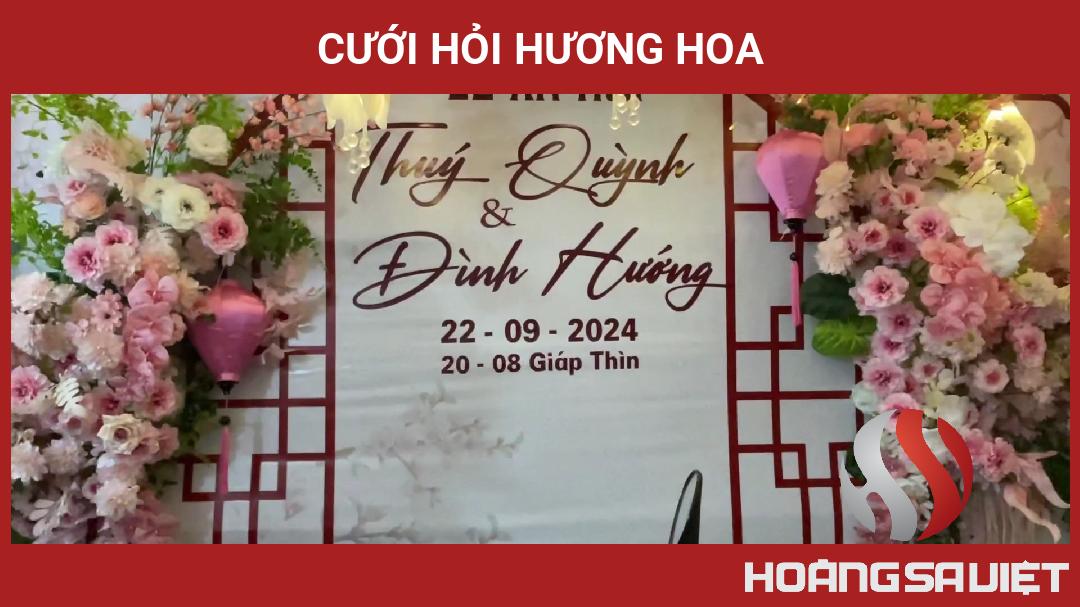 Cưới Hỏi Hương Hoa Cưới Hỏi Hương Hoa
