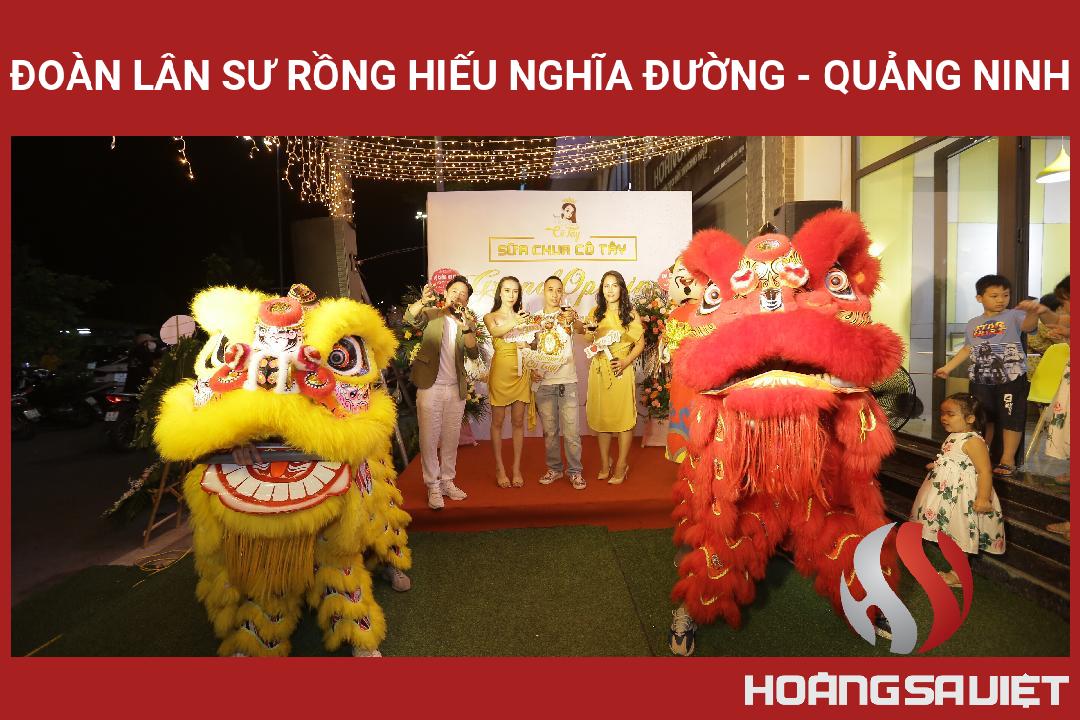 ĐOÀN LÂN SƯ RỒNG HIẾU NGHĨA ĐƯỜNG - QUẢNG NINH ĐOÀN LÂN SƯ RỒNG HIẾU NGHĨA ĐƯỜNG - QUẢNG NINH
