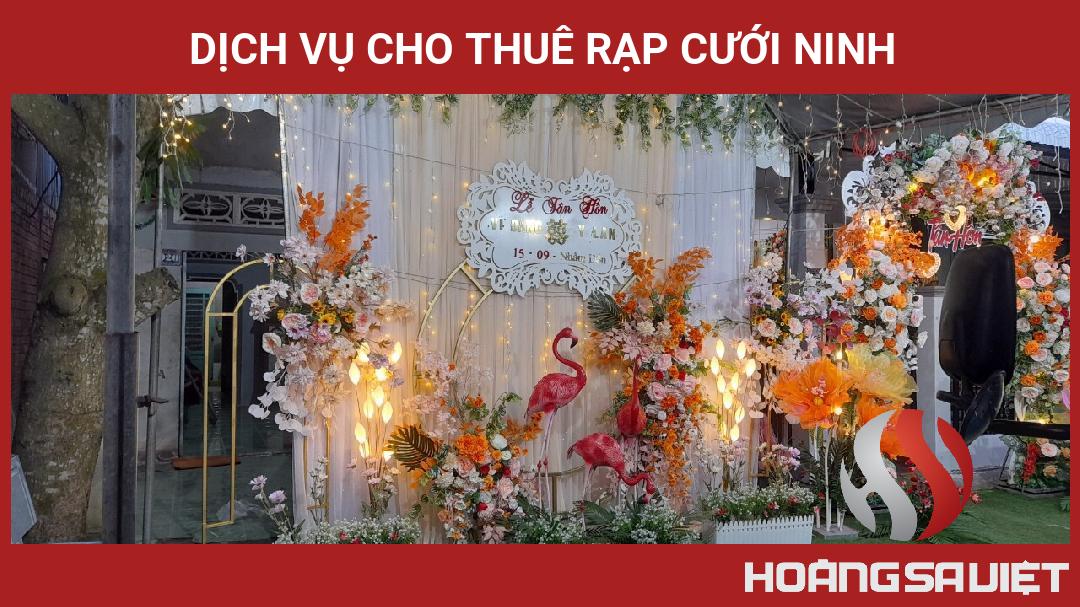 Dịch Vụ Cho Thuê Rạp Cưới Ninh Dịch Vụ Cho Thuê Rạp Cưới Ninh