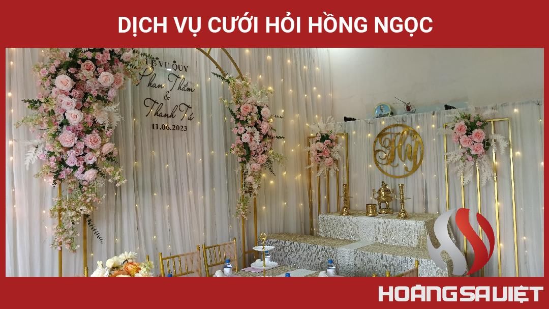 Dịch Vụ Cưới Hỏi Hồng Ngọc Dịch Vụ Cưới Hỏi Hồng Ngọc