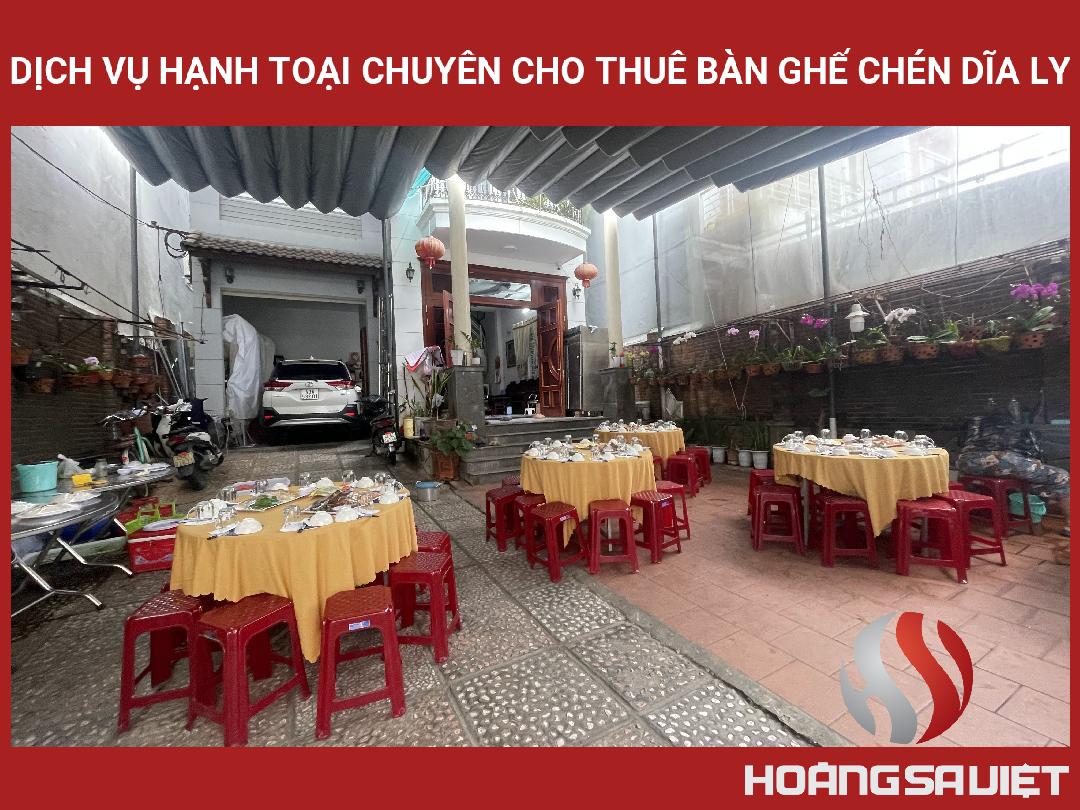 Dịch Vụ Hạnh Toại Chuyên Cho Thuê Bàn Ghế Chén Dĩa Ly Dịch Vụ Hạnh Toại Chuyên Cho Thuê Bàn Ghế Chén Dĩa Ly