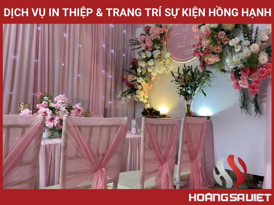 Dịch Vụ In Thiệp & Trang Trí Sự Kiện Hồng Hạnh Dịch Vụ In Thiệp & Trang Trí Sự Kiện Hồng Hạnh