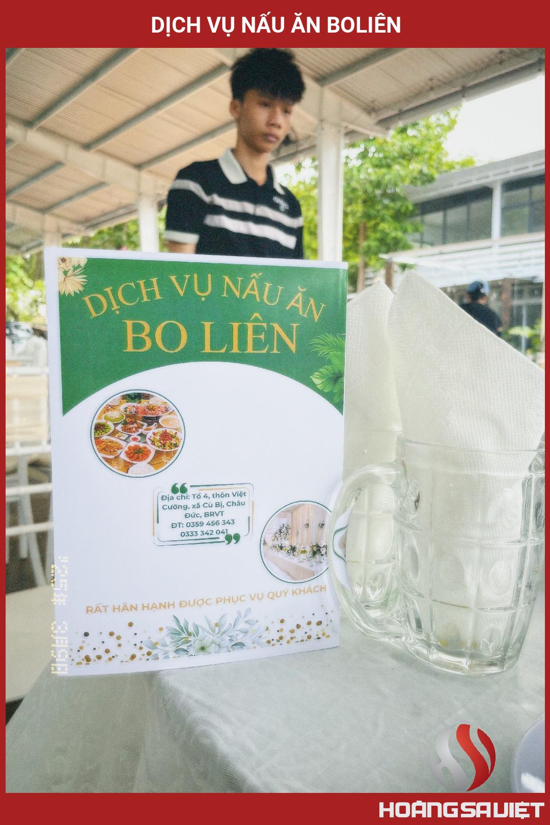 Dịch Vụ Nấu ăn Boliên Dịch Vụ Nấu ăn Boliên