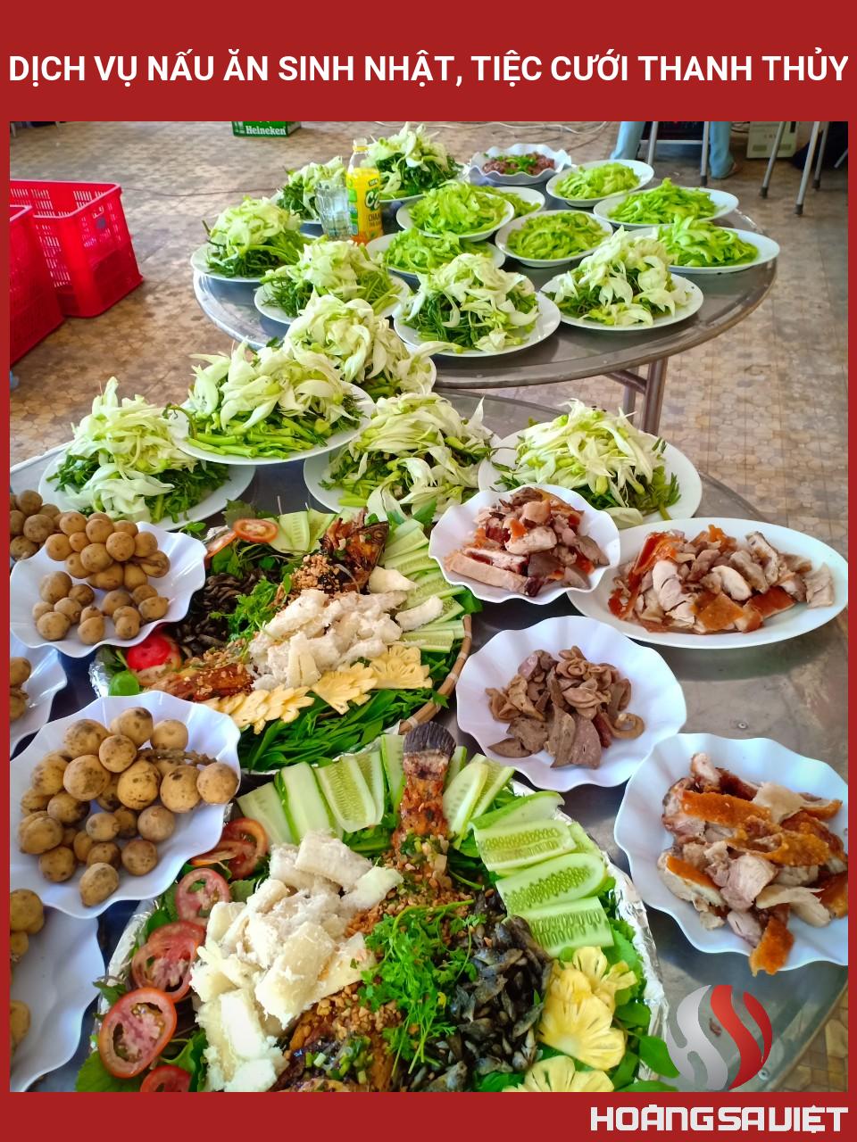 Dịch Vụ Nấu ăn Sinh Nhật, Tiệc Cưới THANH THỦY Dịch Vụ Nấu ăn Sinh Nhật, Tiệc Cưới THANH THỦY