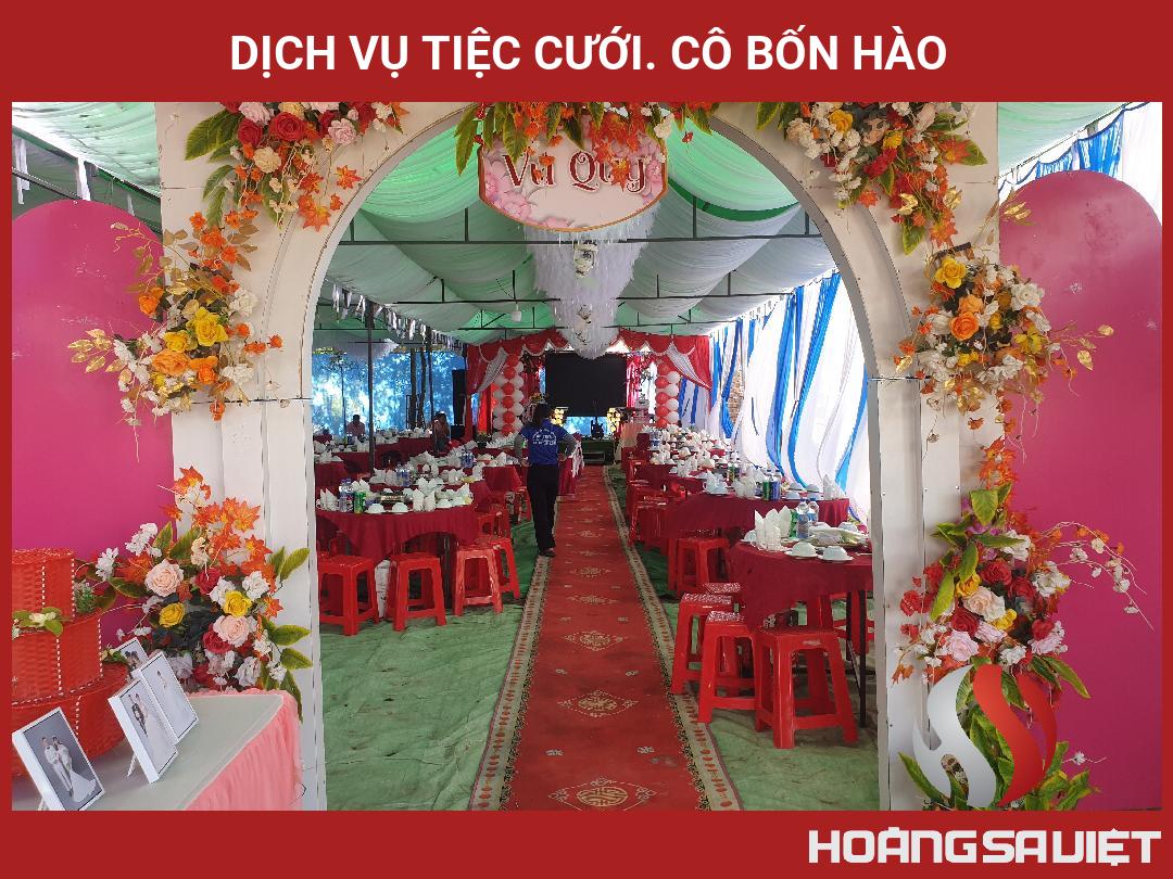 Dịch Vụ Tiệc Cưới. Cô Bốn Hào Dịch Vụ Tiệc Cưới. Cô Bốn Hào