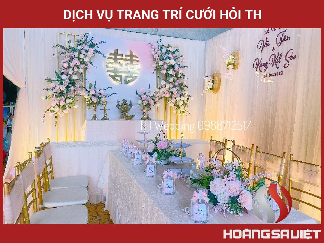 Dịch Vụ Trang Trí Cưới Hỏi TH Dịch Vụ Trang Trí Cưới Hỏi TH