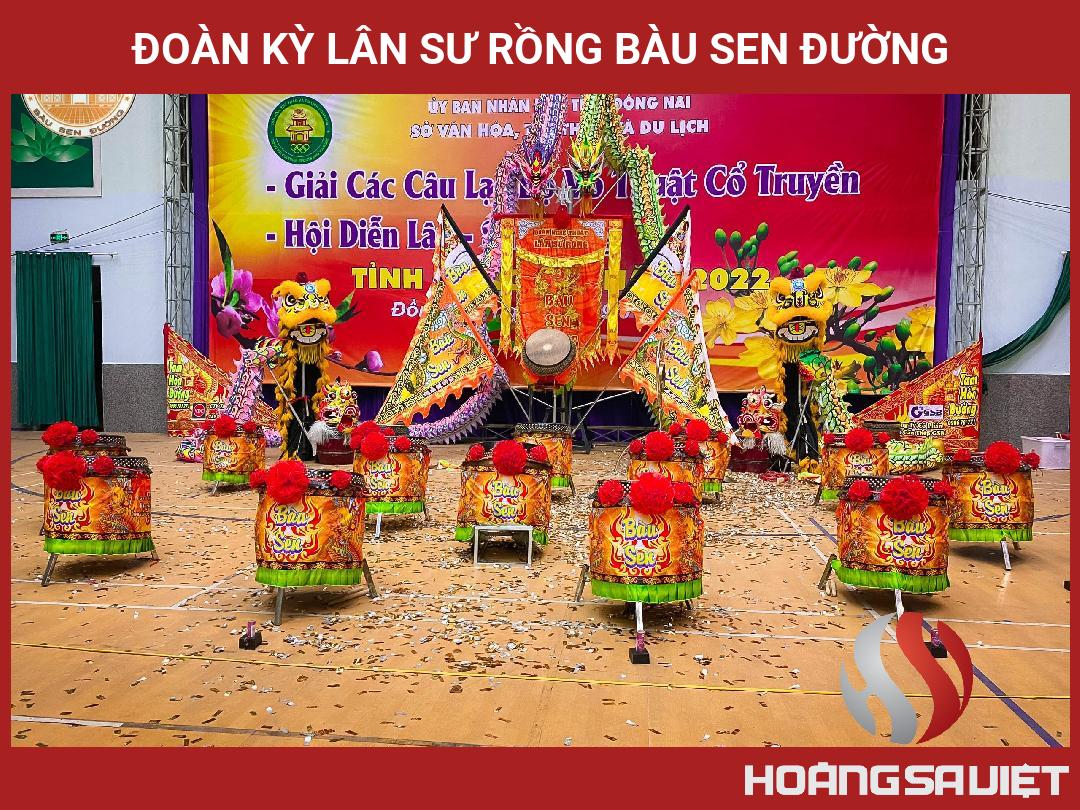 Đoàn Kỳ Lân Sư Rồng Bàu Sen Đường Đoàn Kỳ Lân Sư Rồng Bàu Sen Đường