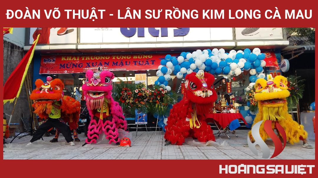 Đoàn Võ Thuật - Lân Sư Rồng Kim Long Cà Mau Đoàn Võ Thuật - Lân Sư Rồng Kim Long Cà Mau