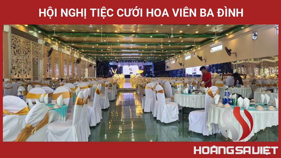 Hội Nghị Tiệc Cưới Hoa Viên Ba Đình Hội Nghị Tiệc Cưới Hoa Viên Ba Đình