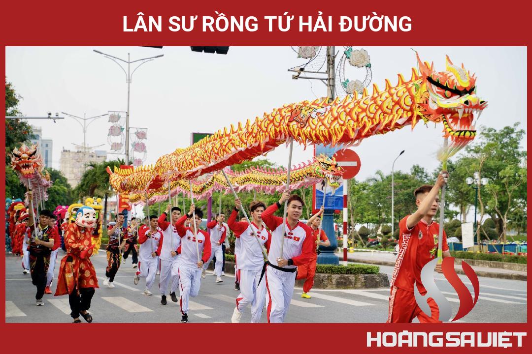 Lân Sư Rồng Tứ Hải Đường Lân Sư Rồng Tứ Hải Đường