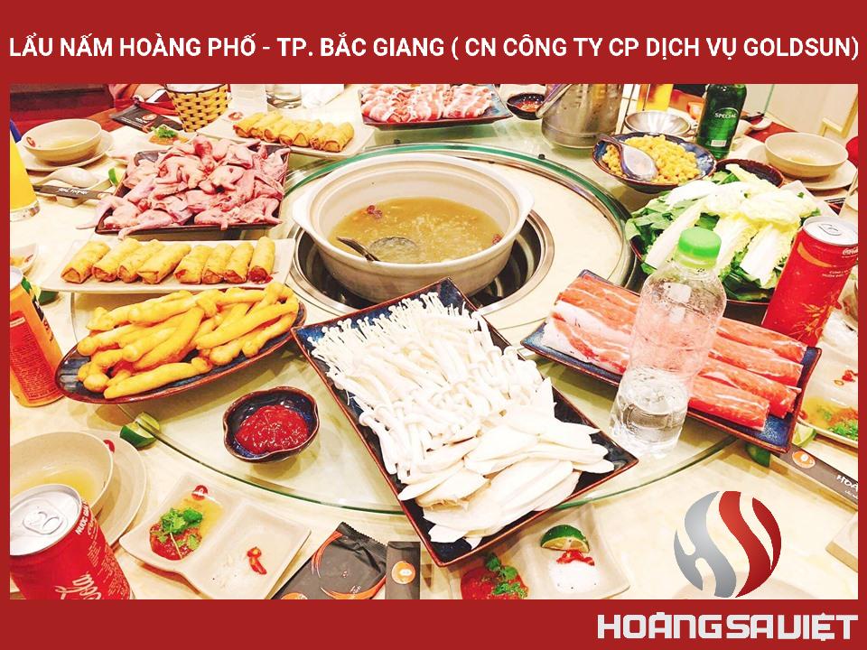 Lẩu Nấm Hoàng Phố - TP. Bắc Giang ( CN CÔNG TY CP DỊCH VỤ GOLDSUN) Lẩu Nấm Hoàng Phố - TP. Bắc Giang ( CN CÔNG TY CP DỊCH VỤ GOLDSUN)
